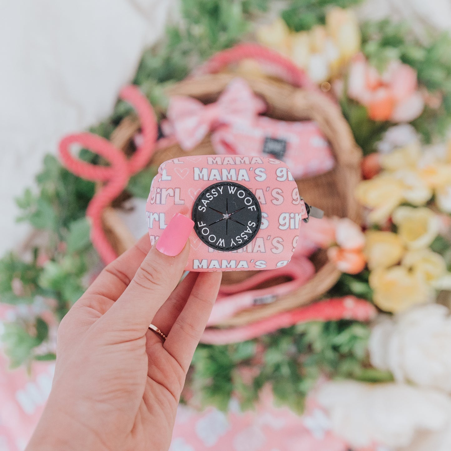 “Mama’s Girl” Waste Bag Holder