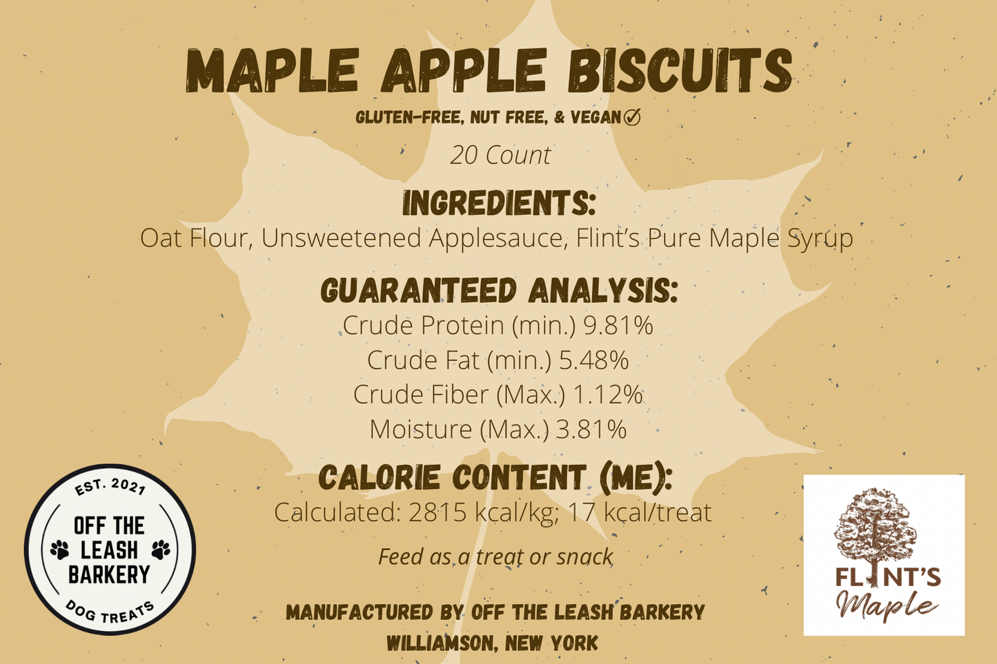 Maple Apple Biscuits