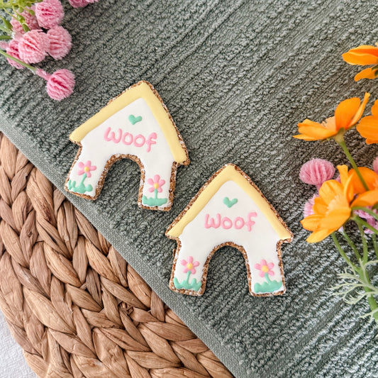“Spring Dog House” Single Cookie
