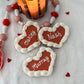 “Vintage Name Heart” Personalized Cookie