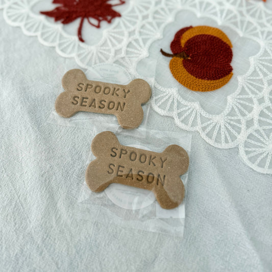“Spooky Season” Stamped Cookie