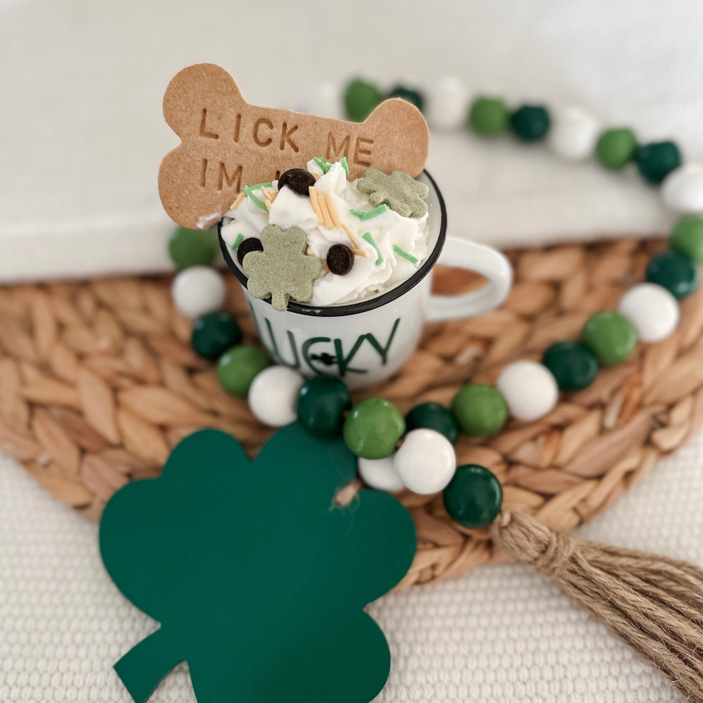 “Lick Me, I’m Irish” Pup Cup Kit