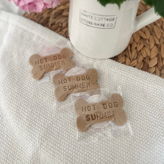 “Hot Dog Summer” Stamped Cookie