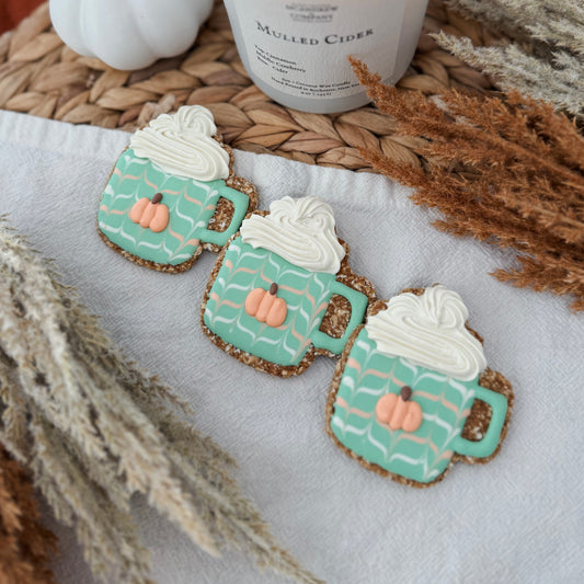 “Pup-kin Spice Latte” Single Cookie