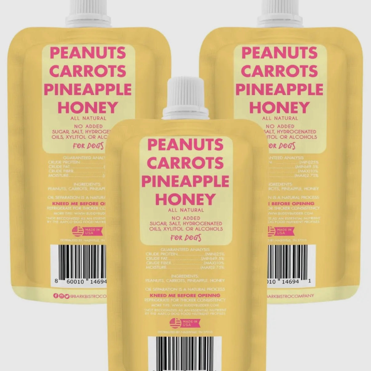 Peanut Butter Squeeze Pouch