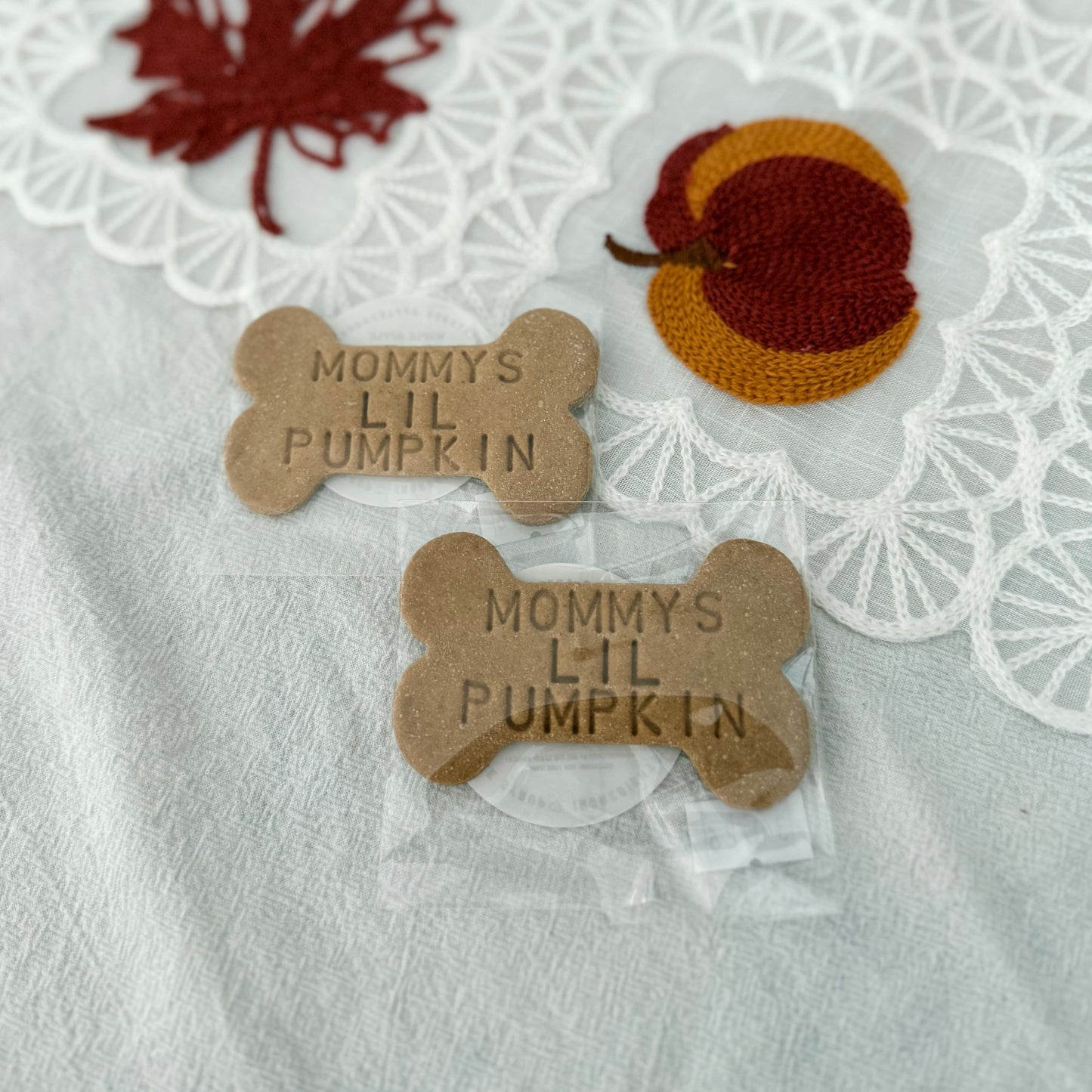“Mommy’s Lil Pumpkin ” Stamped Cookie