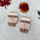 “Pumpkin Coffee Cup” Single Cookie
